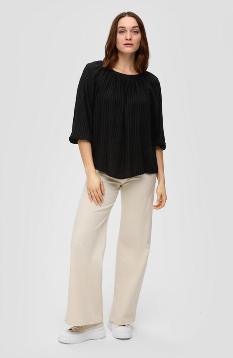 Produktbild S.Oliver Bluse Fliessende Bluse mit Streifenmuster (38)