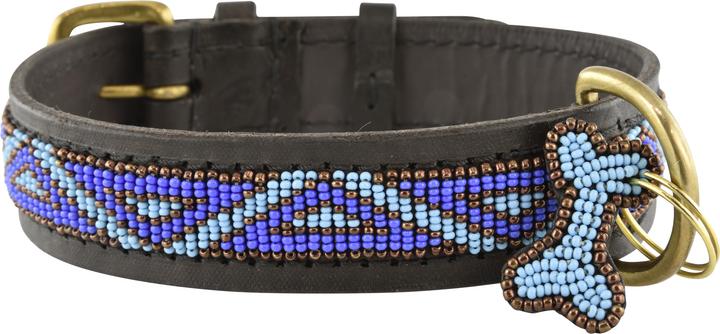 Kampuni Hundehalsbånd Kabaka blå medium, 53x3,2 cm (Hund)