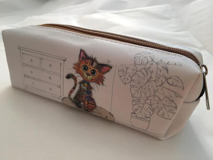 Produktbild Kiub mäppchen quadratische katze aus pu kinder kook