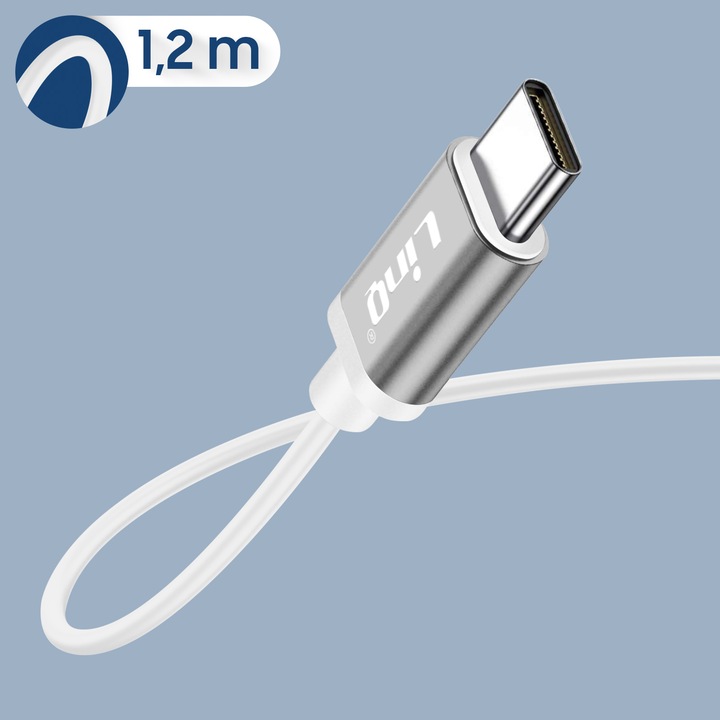 Immagine prodotto LinQ Cuffie in-ear USB-C (Nessuna soppressione del rumore, Cablato)