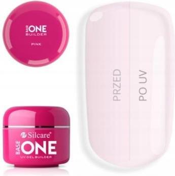 Silcare Base One Uv Gel Builder Nail Builder Gel Pink 15G