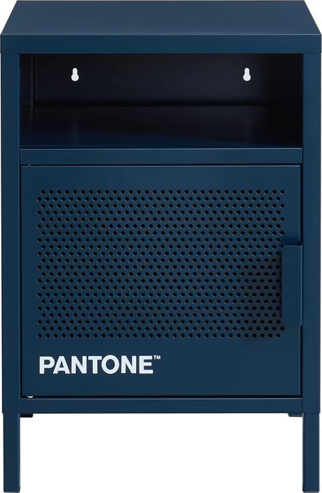 Pantone Nachttisch Metall Nachtblau 40cm (40 x 35 x 58 cm)