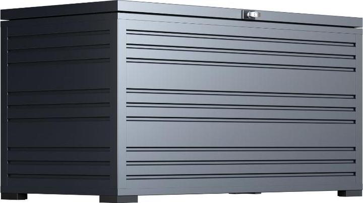 Image du produit Ventaris Coffre de jardin verrouillable | 160 x 79 x 86 cm | 1050 litres | Anthracite