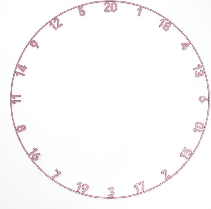 Immagine prodotto Precise180 Anello numerico monopezzo Rebel Rose