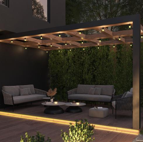 Produktbild Müller Licht Müller-Licht 404075 Lichterketten-System-Basis Aussen Anzahl Leuchtmittel 12 L (1.24 m)