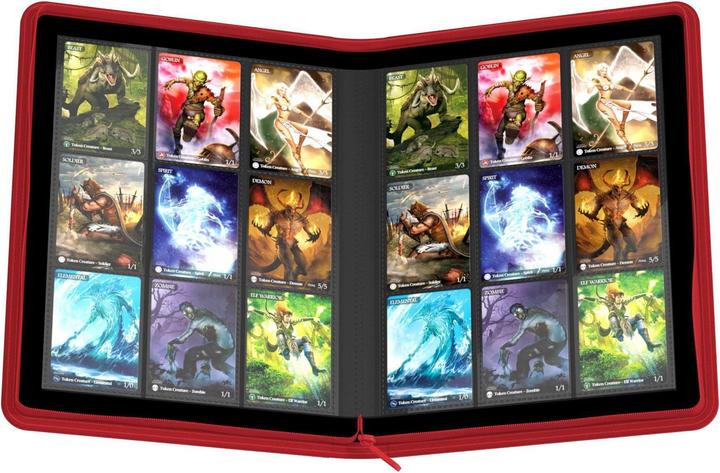 Image du produit Ultimate Guard Zipfolio Xenoskin 9-Pocket Rot