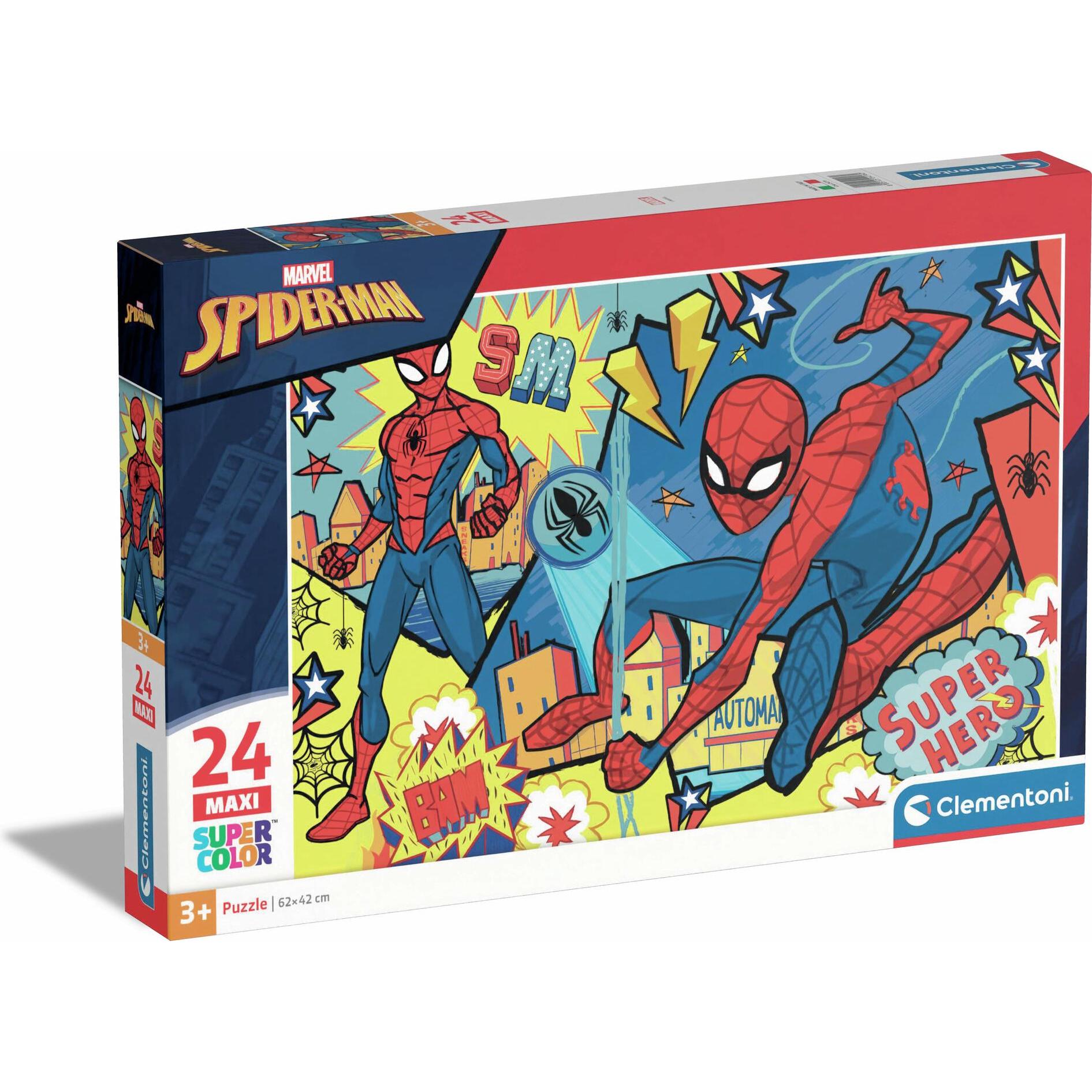 Clementoni Puzzle Marvel Spiderman 24 Pezzi Comics (24 Pezzi)
