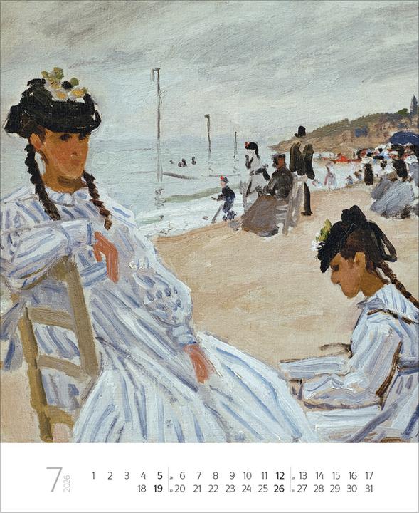 Produktbild Claude Monet 2026 (36 x 44 cm)