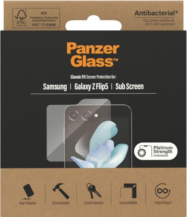 Produktbild PanzerGlass Screen Protector (1 Stück, Samsung Galaxy Z Flip5)