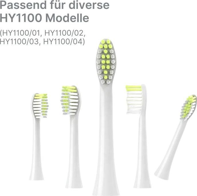 Produktbild Hermex Ersatzbürste Alternativer Zahnbürstenkopf zu Philips One HY1100 Serie (8 x)