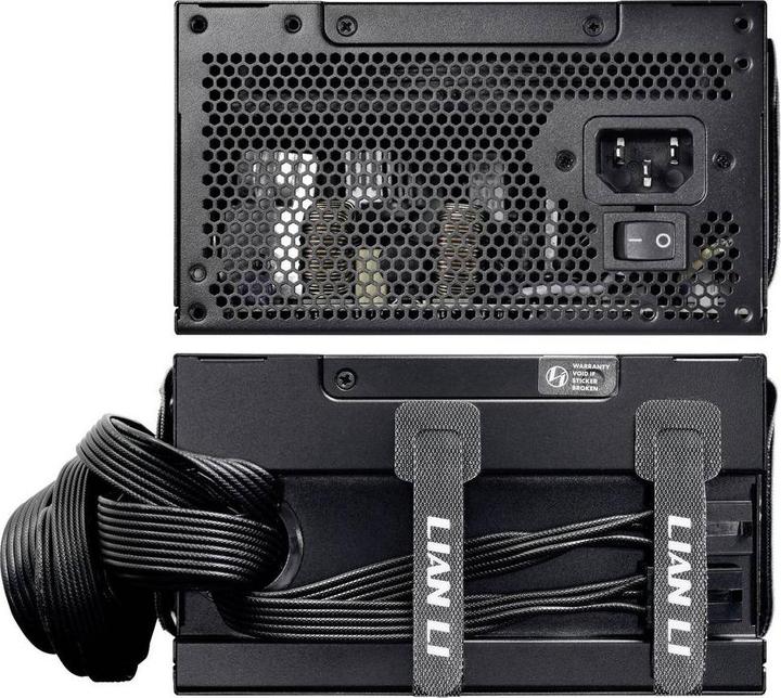 Produktbild Lian-Li RB Series 80 PLUS Bronze Netzteil, teilmodular, PCIe 5.1, ATX 3.1 - 750 Watt, schwarz (750 W)