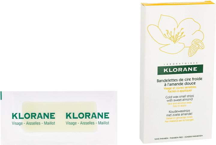 Immagine prodotto Klorane Strisce depilatorie viso. (1600 ml, 6 x, 25 g)