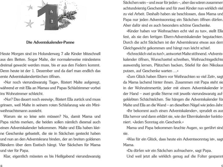 Actual product image Advent in the Holunderweg - 24 new stories until Christmas