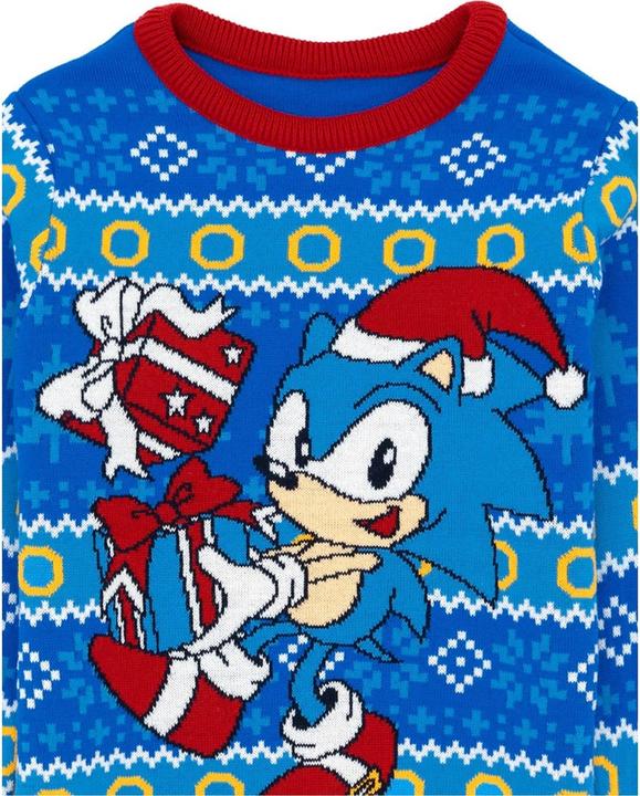 Produktbild Sonic The Hedgehog Pullover weihnachtliches Design (140)