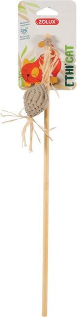 Zolux Ethicat Cat Toy Cartn Ball Rod (Jouet à balle chat)