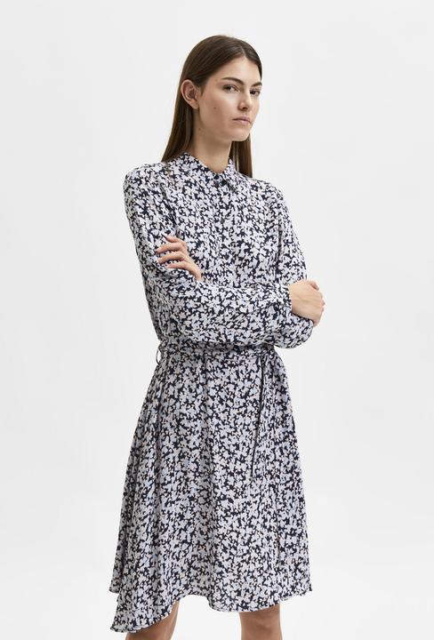 Image du produit Selected Mini-robe imprimée à manches longues (40)