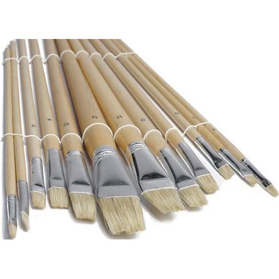 Winsor & Newton, Pinsel, Kunstnerpenselst natur skaft 12stk