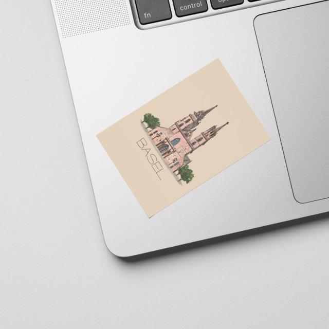 Produktbild CreaDiva Sticker City-Concept Basler Münster - Beige