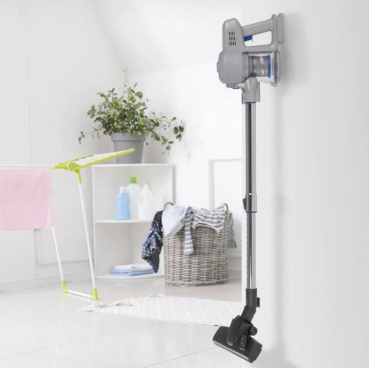 Immagine prodotto CleanMaxx Akku-Hand- und Stielsauger Blau/Hellgrau