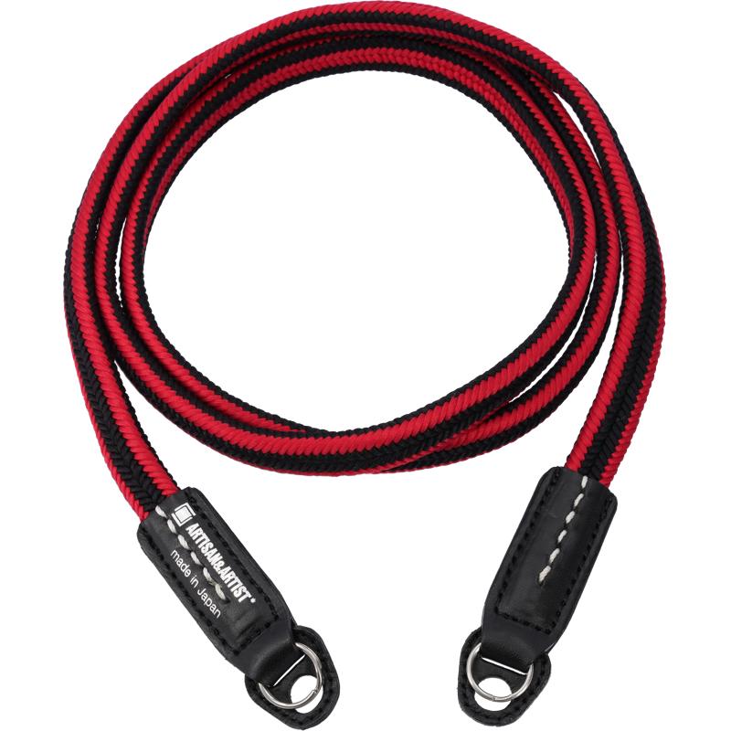 Artisan & Artist Silk Cord Camera Strap Ring (L) (Tracolla), Cinghia per fotocamera, Nero