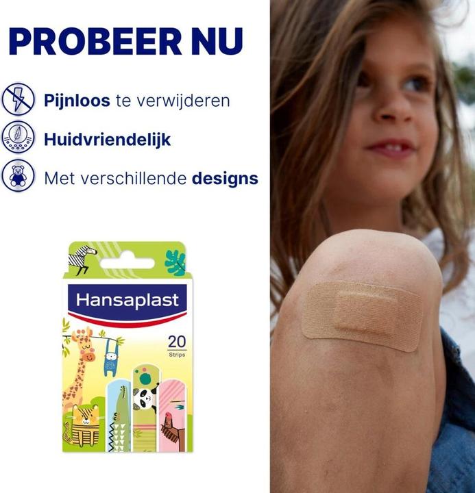 Image du produit Hansaplast Animaux pour enfants (20 x)