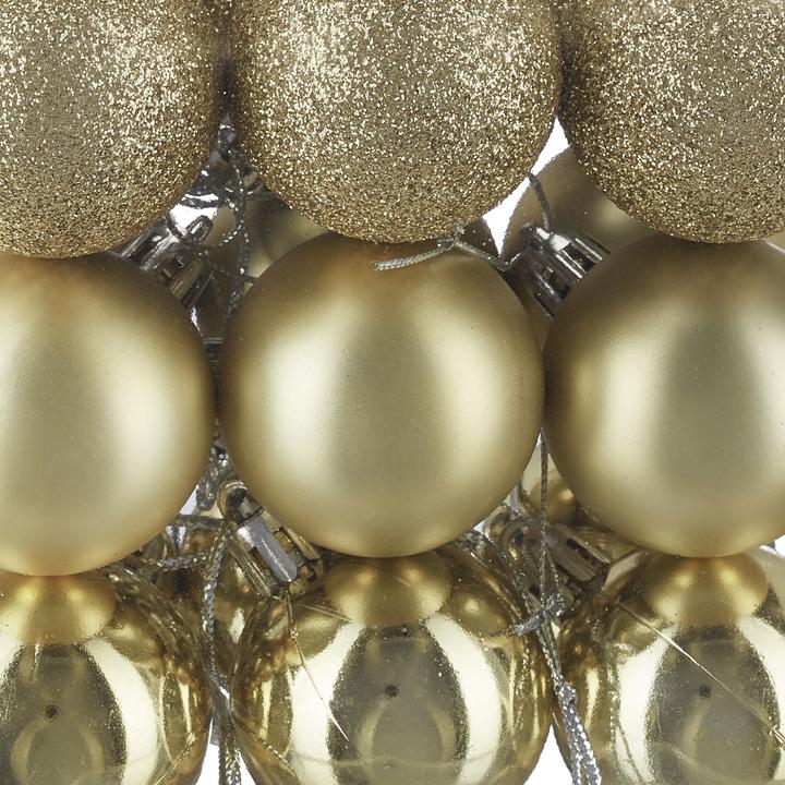 Actual product image Relaxdays Christmas Bauble Set of 100 (100 -part)