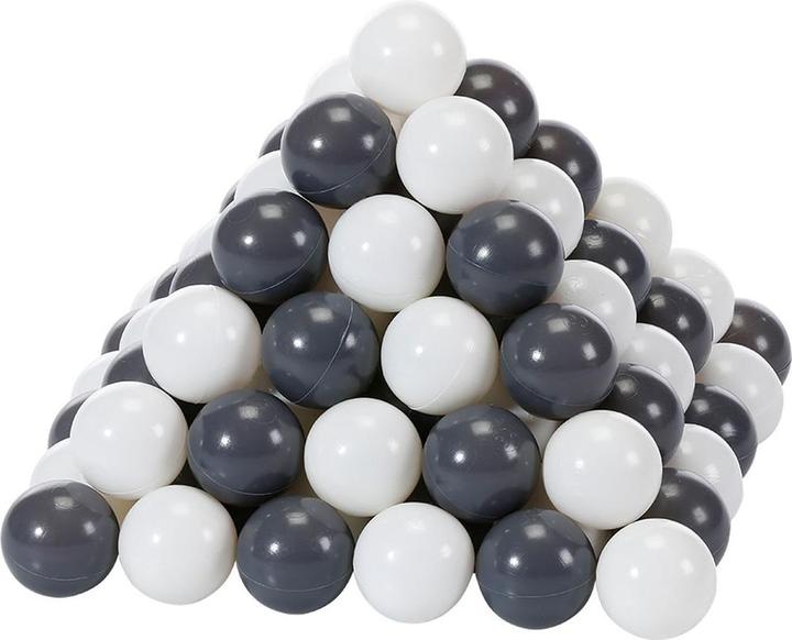 Produktbild Knorrtoys Bälleset ca. Ø6 cm - 300 balls grey/creme