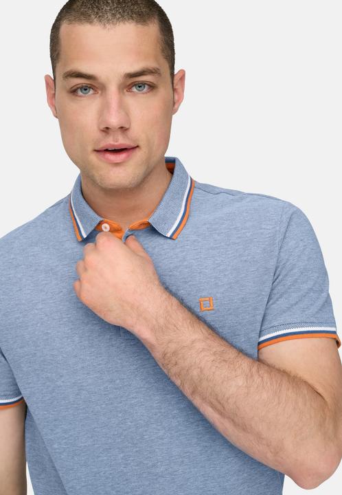 Produktbild Only & Sons Normal geschnitten Polokragen Poloshirt Polo (M)