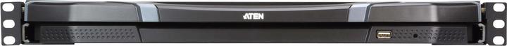 Actual product image Aten CL3800NW ES Short dual-rail 18.5" LCD console (USB HDMI DVI VGA) ES layout