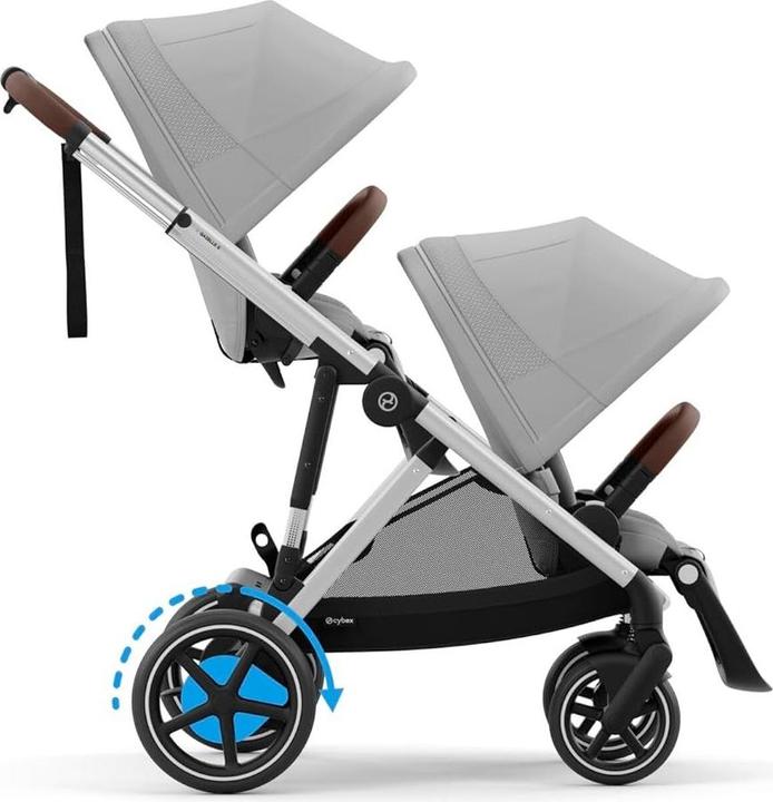 Produktbild Cybex Kinderwagen Gazelle S Silver Stone Grey