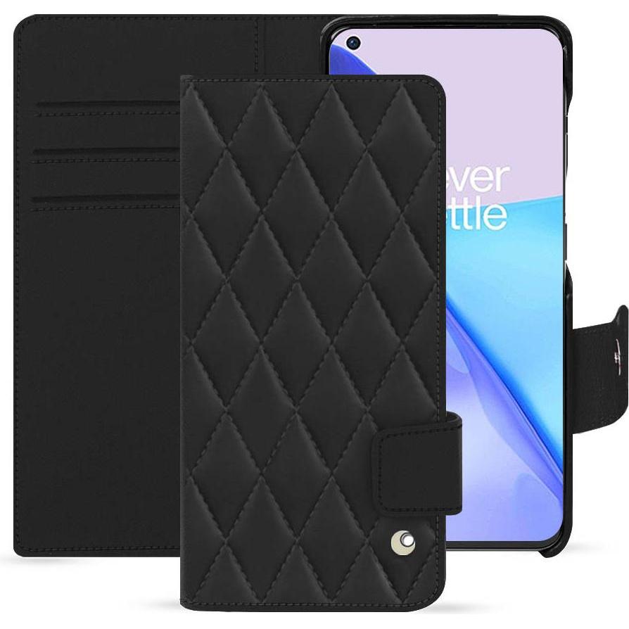 Thumbnail - Noreve Lederschutzhülle OnePlus 11 (OnePlus 11), Smartphone Hülle, Schwarz
