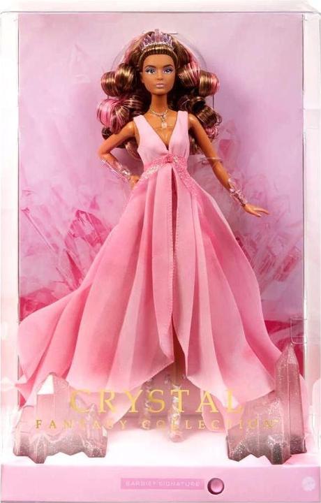 Actual product image Mattel Signature Crystal Fantasy Collection Rose Quartz