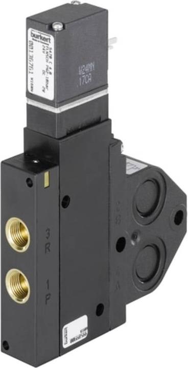 Produktbild Bürkert 4/2-Wege-Magnetventil für Pneumatik mit Namurflansch