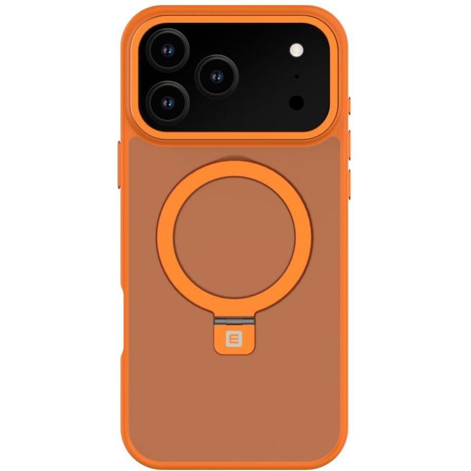 Evelatus Back panel cover Apple iPhone 17 Pro Max Shield Case With MagSafe & Stand Matte Orange (Apple iPhone 17 Pro Max), Cover smartphone, Arancia