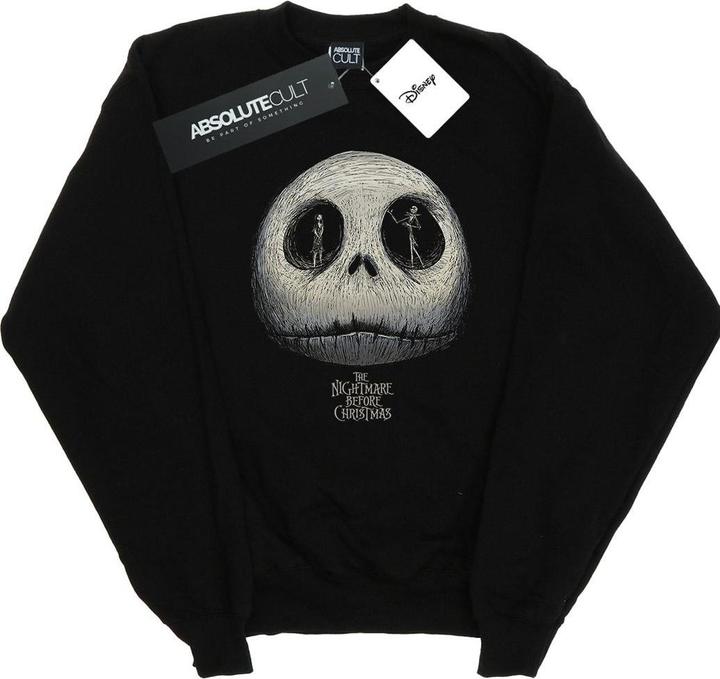 Disney Nightmare Before Christmas Jack's Eyes Sweatshirt Jungen (152, 158)