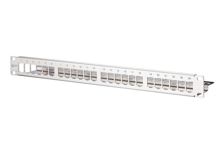 Actual product image Metz Connect E-DAT modul module rack stainless steel empty 1HE