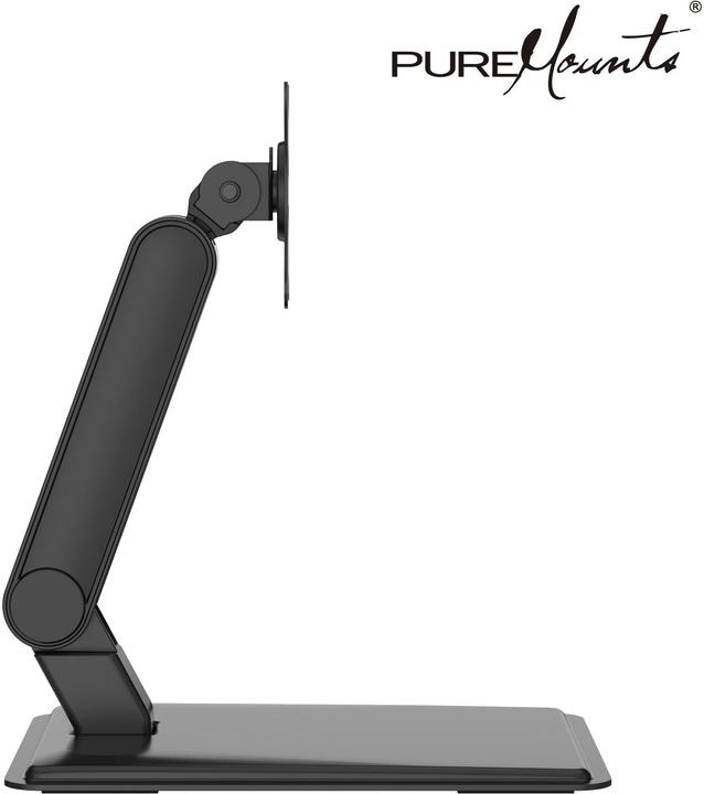 Image du produit PureMounts Tischhalterung PM-OFFICE-ST-20 bis 8 kg – Schwarz (Tables, 32", 8 kg)