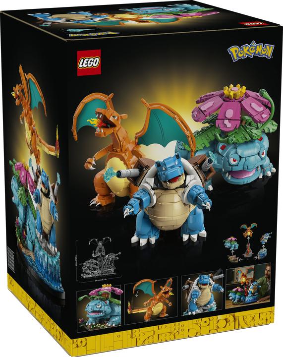 Actual product image LEGO Bisaflor, Glurak and Turtok (72153, LEGO Pokémon)