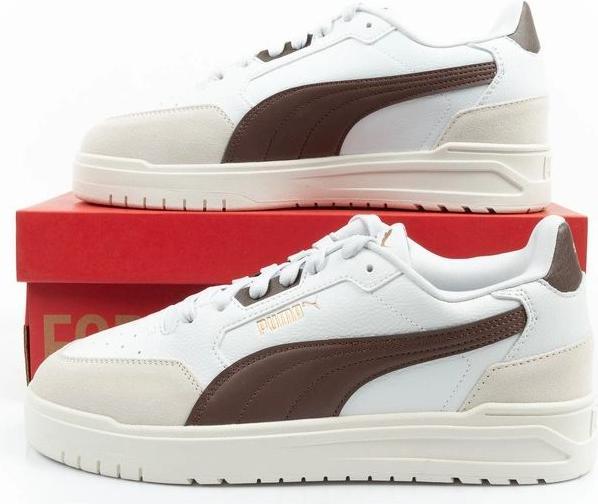 Productafbeelding Puma men's sports shoes Shuffle sneakers lightweight comfortable fashionable beige (42)