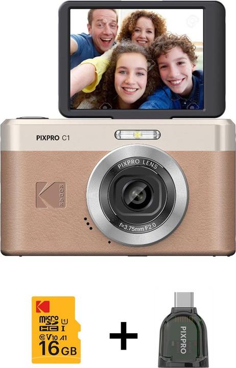 Image du produit Kodak Pixpro C1 (3,56 mm, 13 Mpx, 1/3")