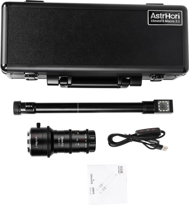 Image du produit AstrHori Full Frame 28mm F13-360° Angle avec monture Nikon Z (noir) (Nikon Z, Plein format)