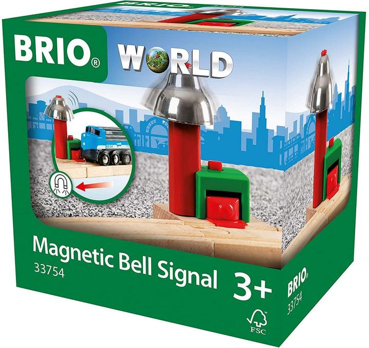 Actual product image Brio Magnetic bell signal