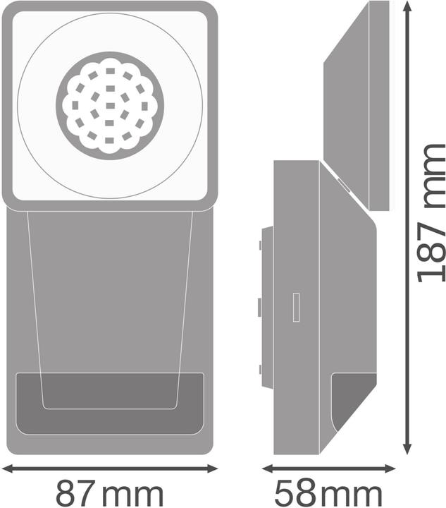 Actual product image Ledvance Endura Pro Spot Sensor (750 lm, IP65)