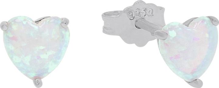 Immagine prodotto Amor Gioielli all'orecchio da donna, argento 925, pietre sintetiche. | Cuore (Argento 925)