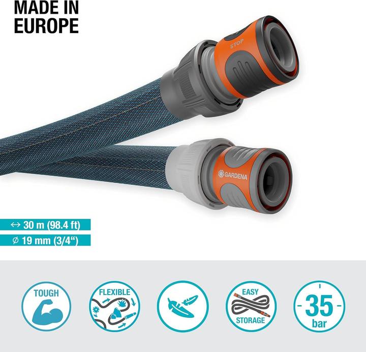 Produktbild Gardena Liano Xtreme 3/4 Set (30 m, 19 mm)