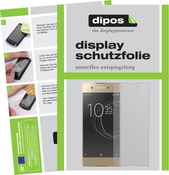 Produktbild Dipos Displayschutzfolie Antireflex (2 Stk., Sony Xperia XA1)