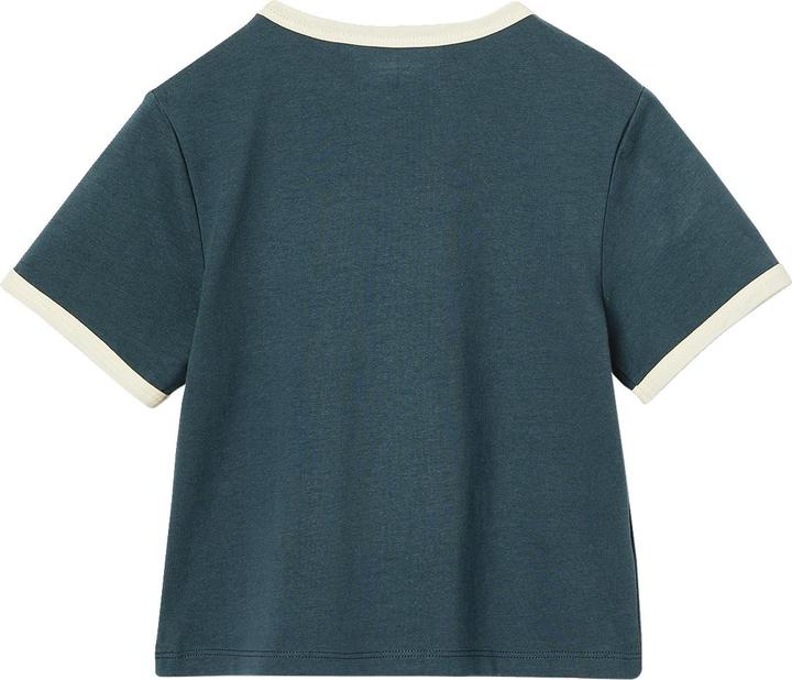 Produktbild Vertbaudet Mädchen Cropped-Shirt im College-Look (98, 104)