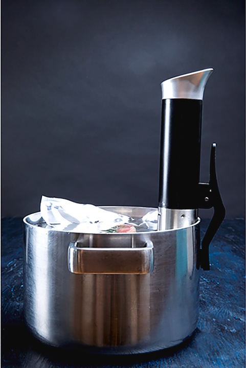 Actual product image Gastronoma 18310009 - Sous Vide dompelpomp w/wifi, zwart/zilver