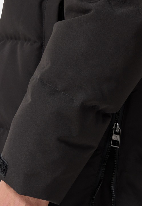 Actual product image Cash-Mere Down parka coat with hood and cashmere lining (XL)