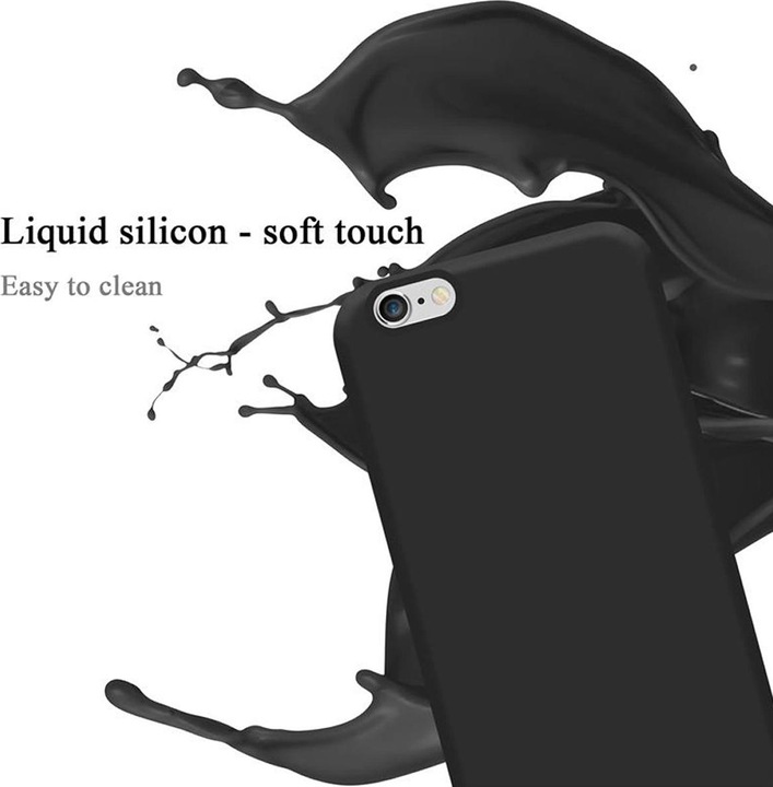 Actual product image Cadorabo TPU Liquid Silicone Case Cover (Apple iPhone 6)